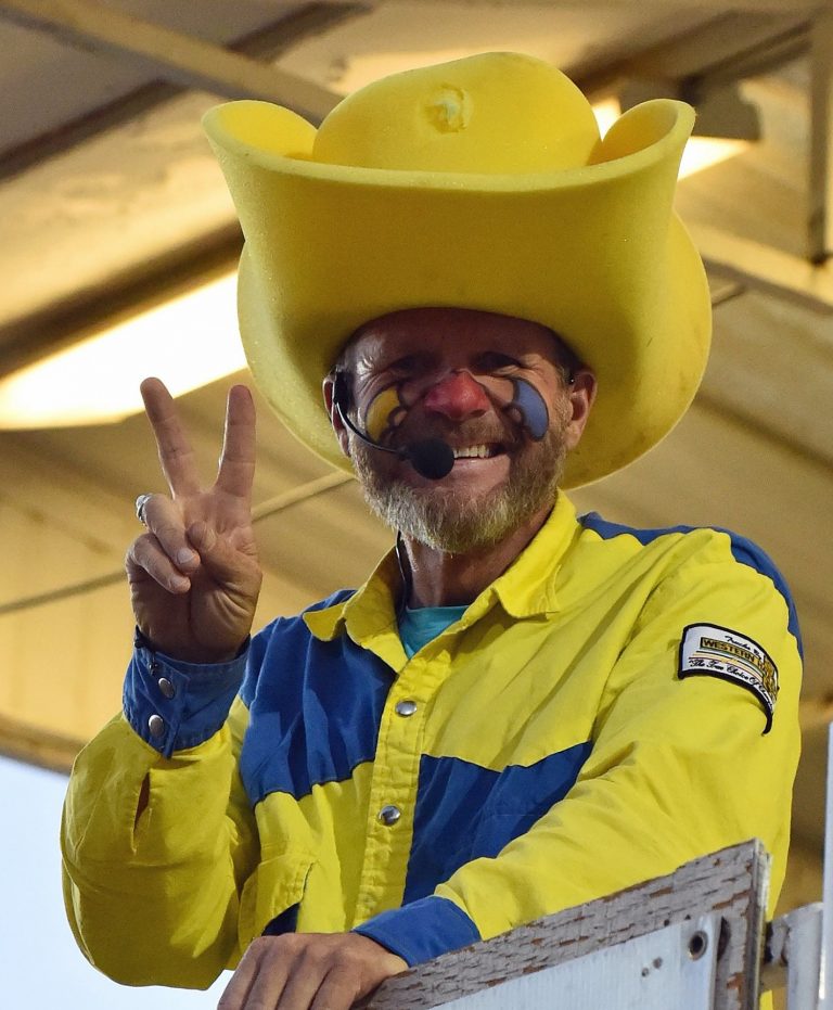 Rodeo Clown & Barrelman Troy Lerwill Dinosaur Roundup Rodeo