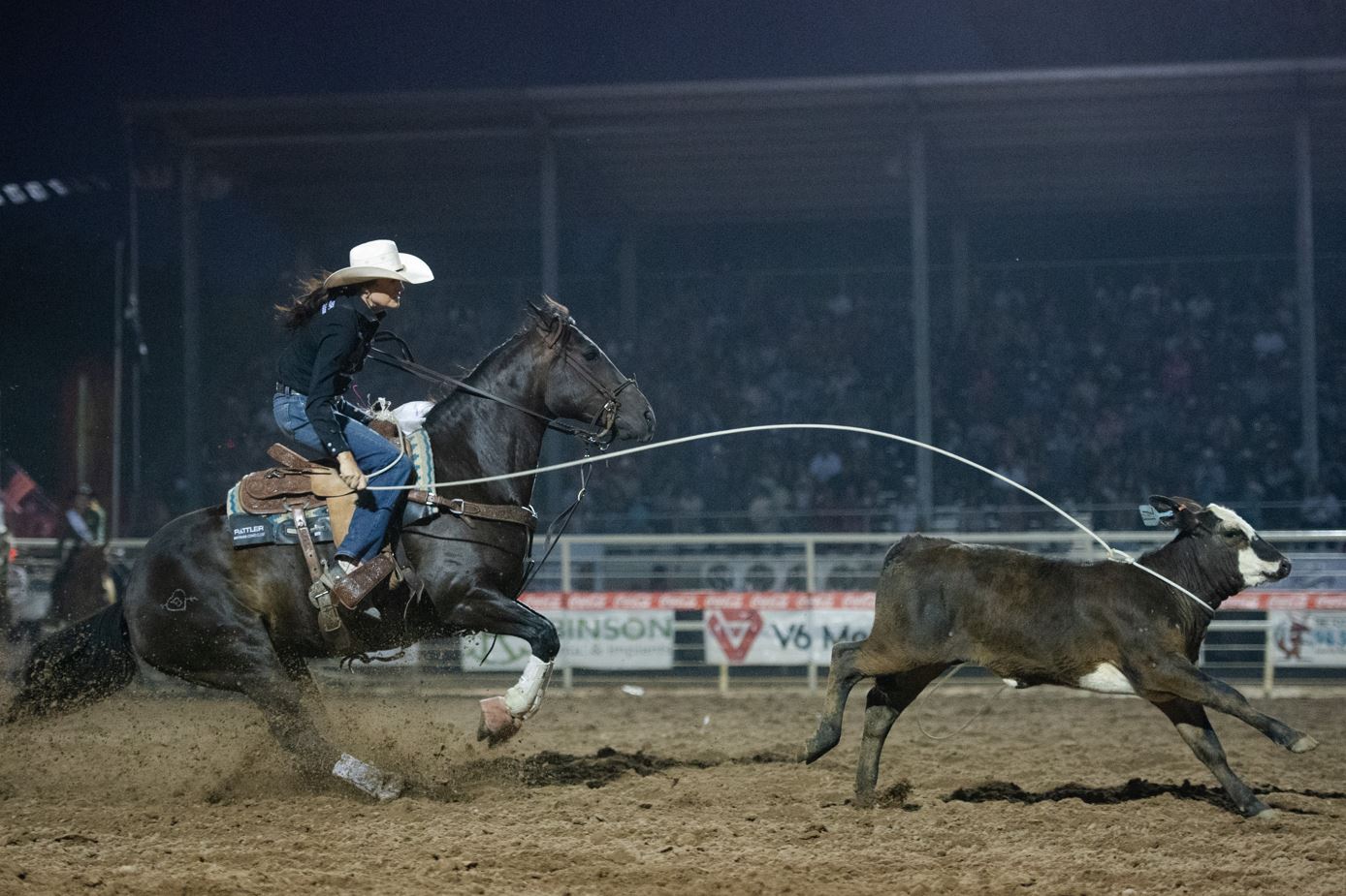 Breakaway Roping Vernal's Dinosaur Roundup Rodeo