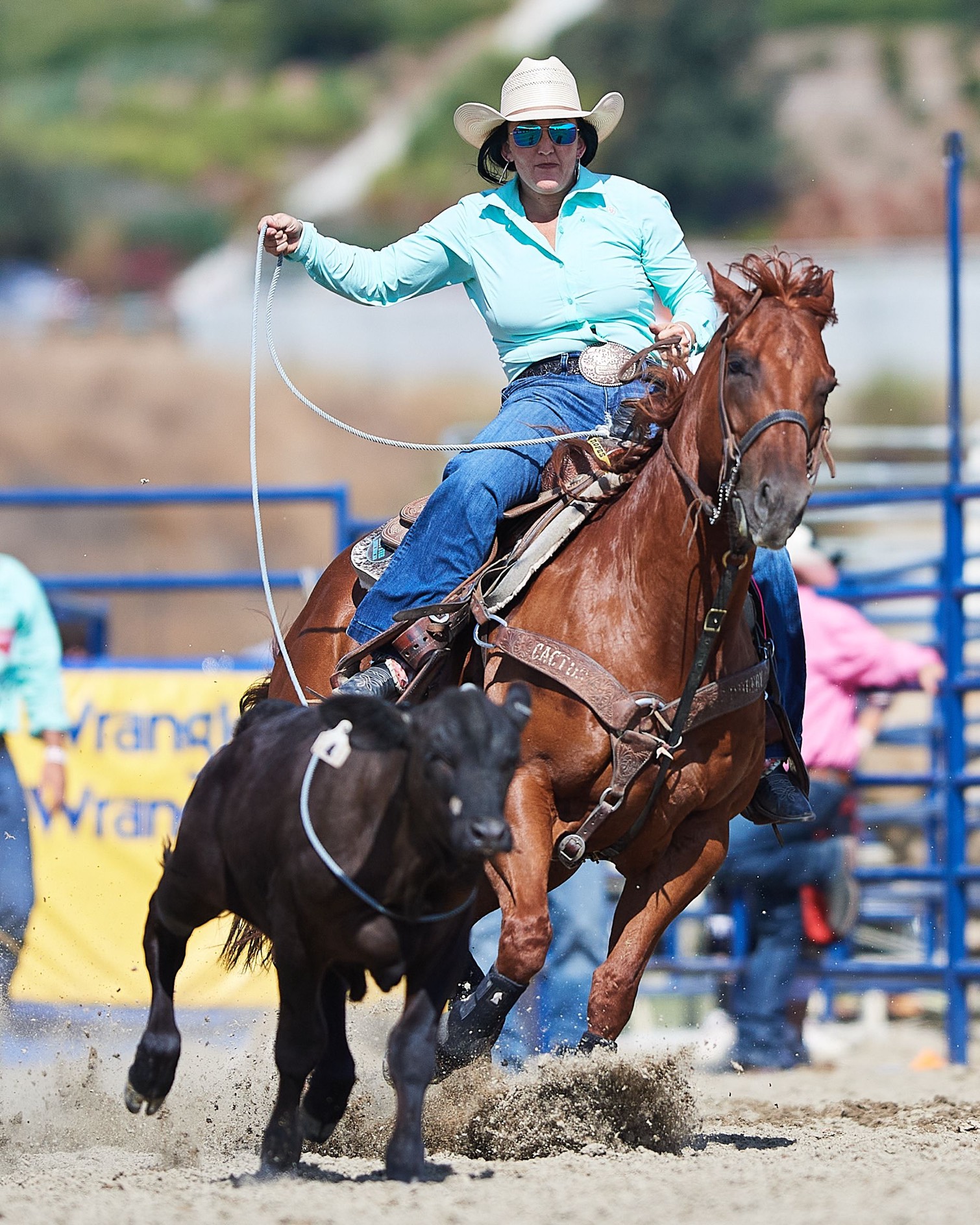 Breakaway Roping Vernal S Dinosaur Roundup Rodeo