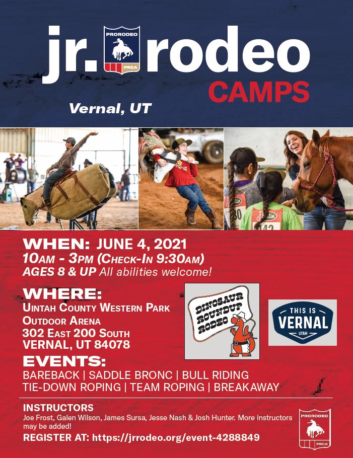 Junior Rodeo – Vernal's Dinosaur Roundup Rodeo